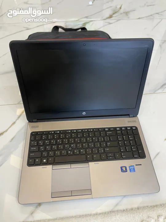 لابتوب HP فكك كراتين بحالة لجديد و الصور لواقع الجهاز بسعر 155