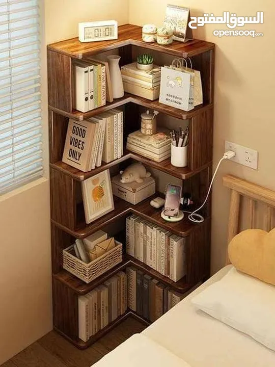 مكتبة شكل زاوية