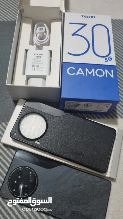 مع سماعه بلوتوث مستعمل ايام Kamon 30 5G رام 24 جيجا 512 مكفول أغراضة والكرتونه الأصلية متوفر توصيل