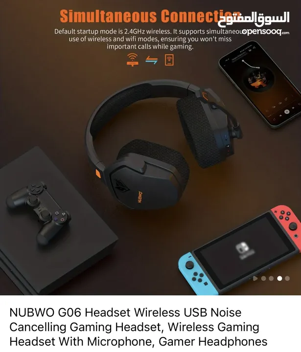 NUBWO gaming headset