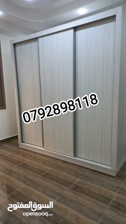 حرق الاسعار خزانة ملابس 6 درف طابقين خشب لاتي 18 وزان الكميه محدوده العرض حتا نفاذ الكمية