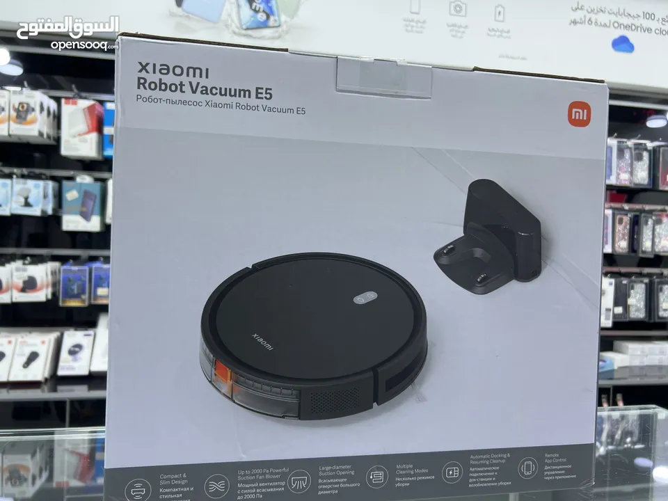 Xiaomi Robot Vacuum E5 مكنسة شاومي الذكية الروبوت الذكي (عرض لفترة محدودة)   E5