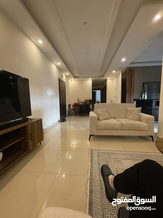 شقة طابق ثالث سوبر ديلوكس للبيع في عرقوب خلدا طابق اخير 115 متر بناء جديد، مفروش او غير مفروش
