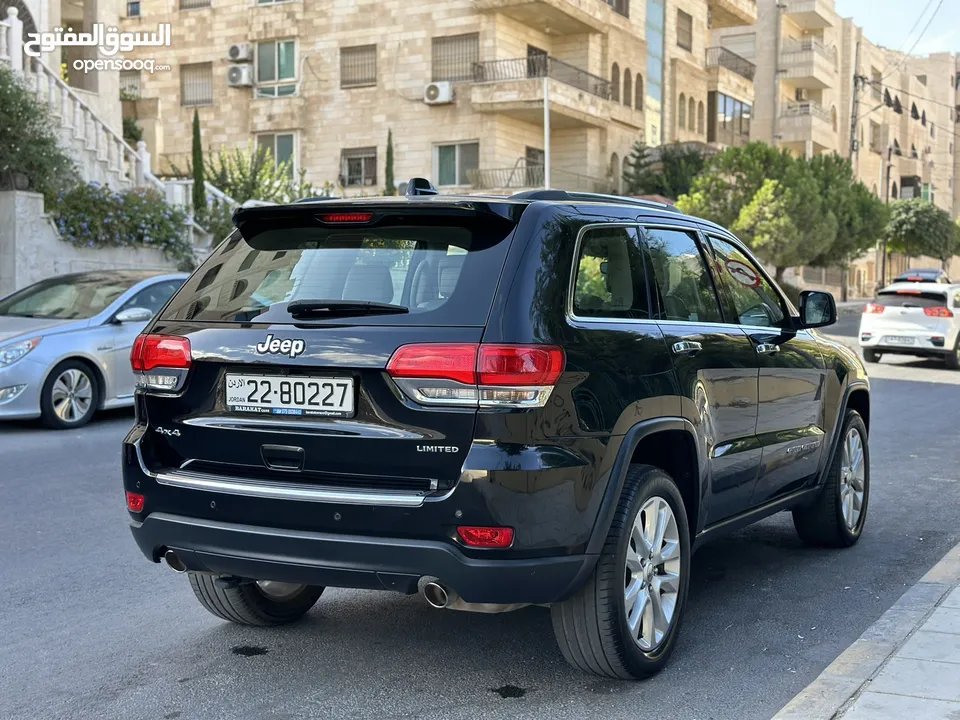 Jeep Grand Cherokee 2017 Limited فحص كأمل وارد و صيانة الشركة مالك إول من شركة و صيانة دورية