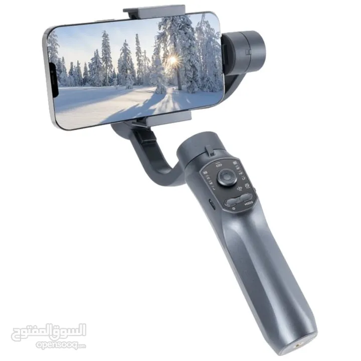 مثبت جيمبال للهواتف الذكيه مضاد للاهتزاز F10 pro 3-Axis Gimbal