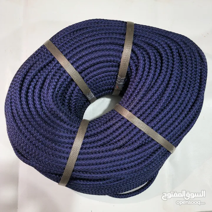 "Heavy-Duty Braided Rope -100 meter Multi-Color Options, Available all  Sizes for Multi-Purpose Use"