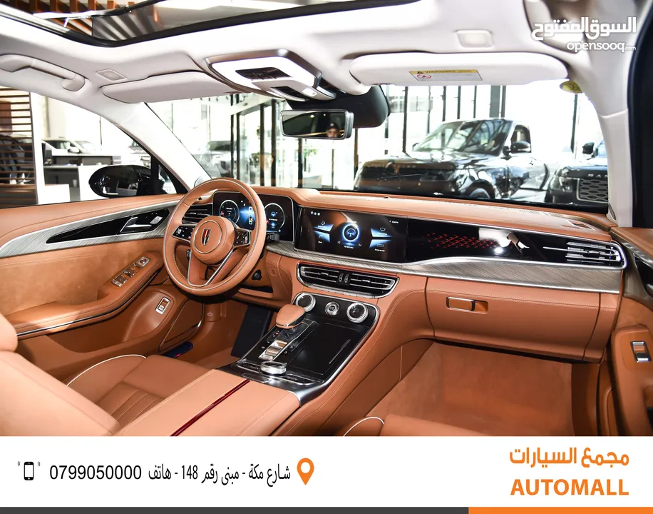 هونشي H9 مايلد هايبرد وارد وكفالة الوكالة 2023 Hongqi H9 45TD Mild Hybrid