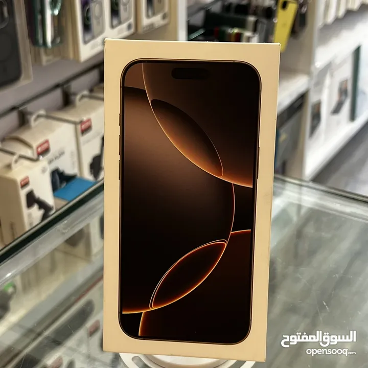 iPhone 16 Promax 256G New Middle East  Desert Titanium