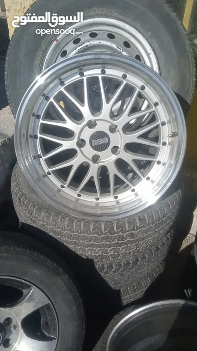 جنط BBS خمس براغي ابعيد