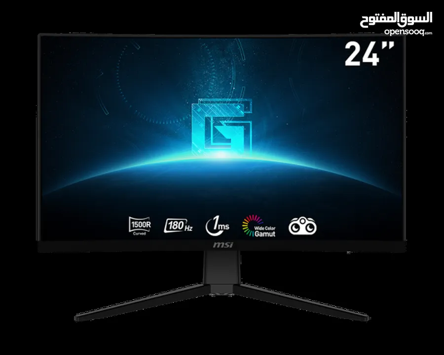 Msi G2422C Gaming monitor شاشه ام اس اي الجيمنج المنحنيه