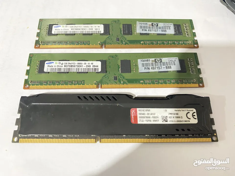 رامات DDR3 استعمال خفيف