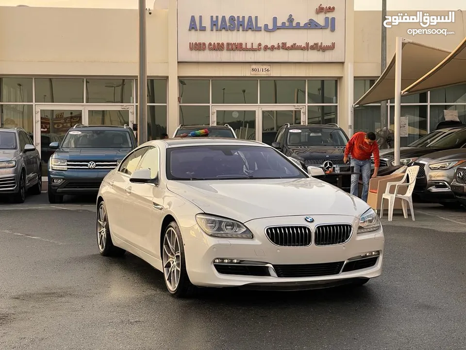 BMW 640i TWINPOWER TURBO _GCC_2014 Excellent Condition Full option