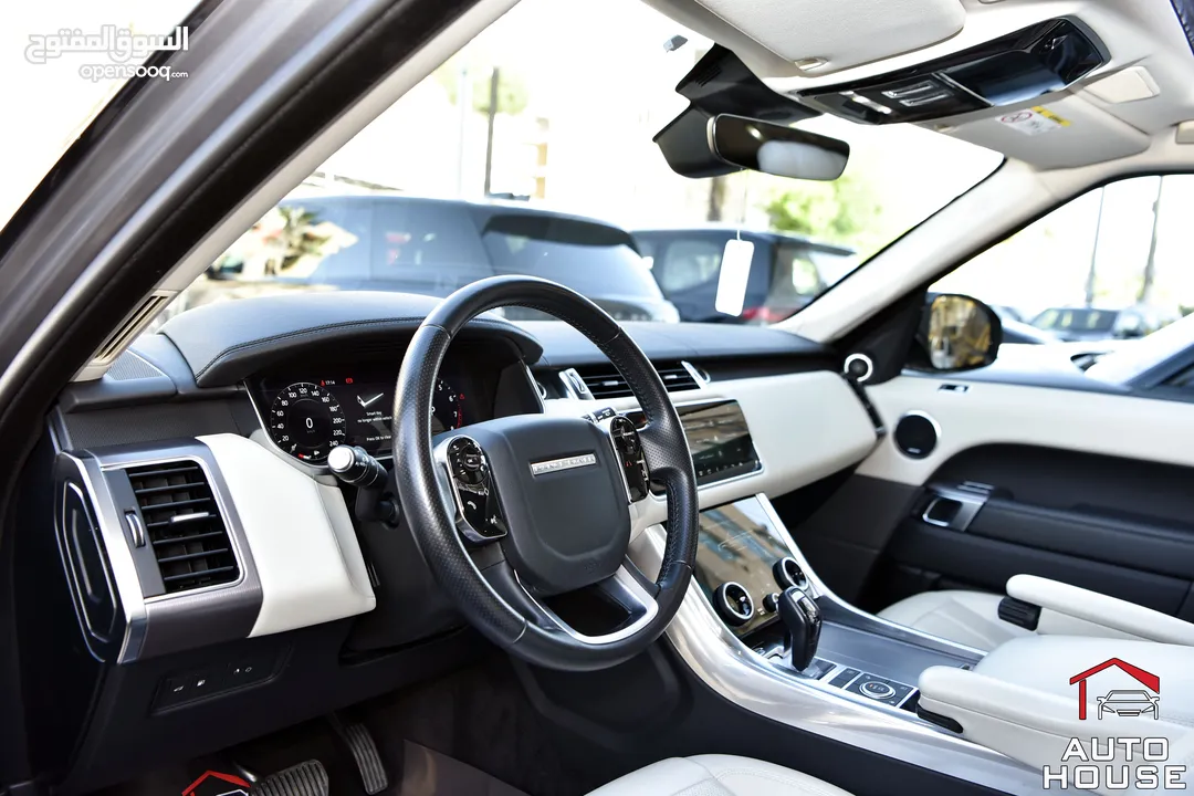 رنج روفر سبورت P400e HSE بلج ان هايبرد بلاك اديشن2021 Range Rover Sport P400e HSE PHEV Black Edition