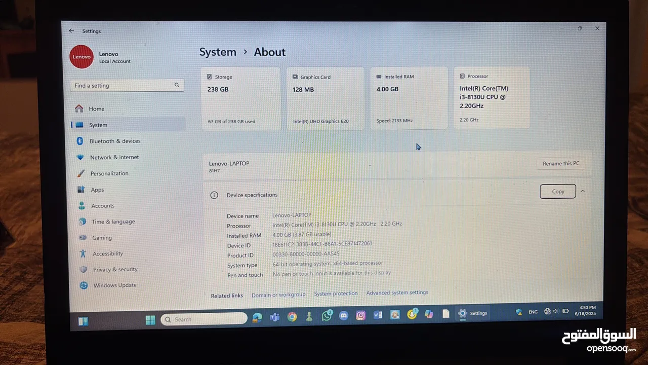 Lenovo Ideapad 130