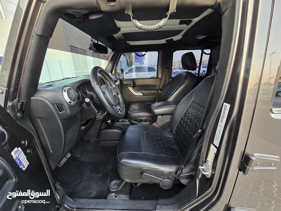 JEEP WRANGLER SAHARA 2016 GCC // 2KEYS // ORGINAL PAINT // PERFECT CONDITION //