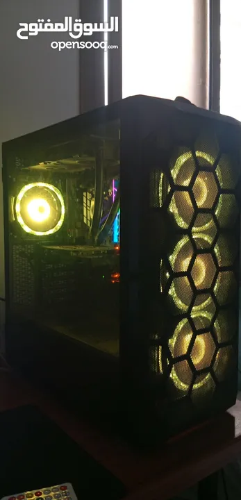 جهاز بمواصفات ممتازة تجميع مع rtx 3050 وتبريد مائي وبسعر حرق والتوصيل متوفر