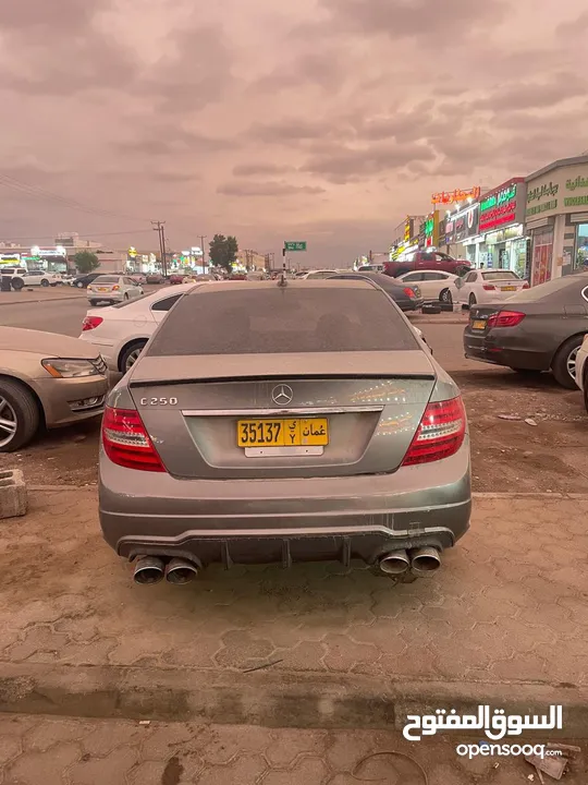 مرسيدس c250 توربو موديل 2013 للبيع