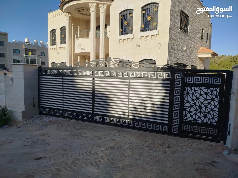 حرق اسعار على الابواب وحراسات للجدران والشبابيك ودربزينات وبرجولات للمنازل والحدائق
