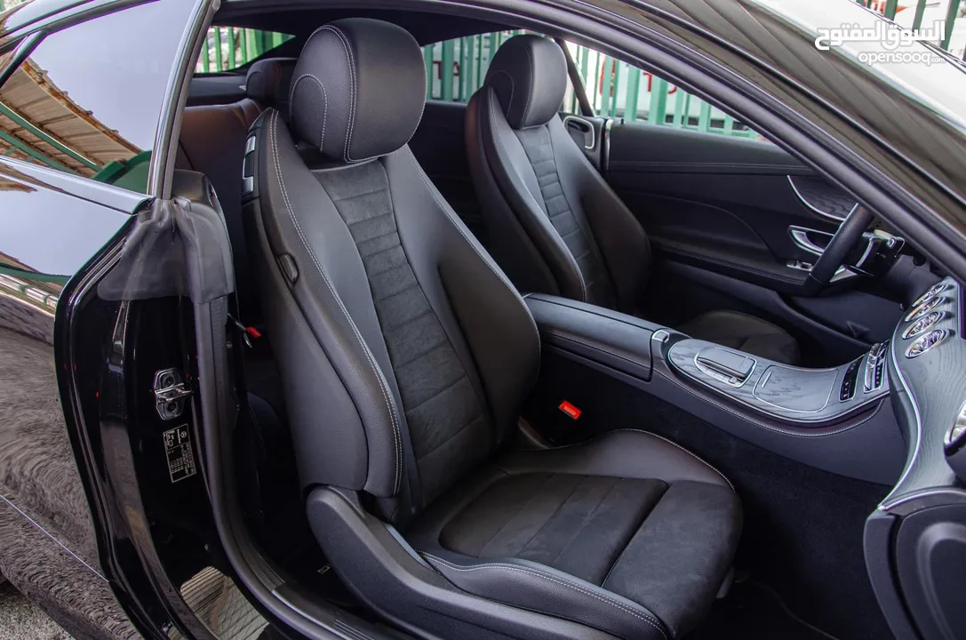 بحال الوكالة A+ عداد 23 الف كم ‏ E200 Coupe Mild Hybrid Night Package ‏AMG KIT داخلي وخارجي