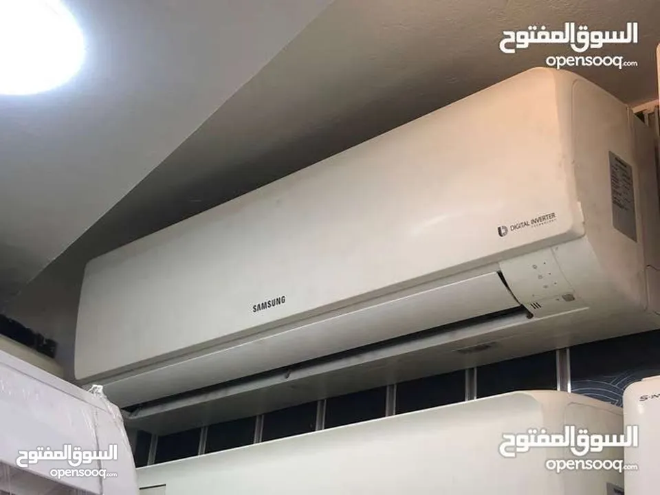 مكيفات  عادي (روتري) طن 1 طن 1.5 طن 2 طن مستعمل بحالة الوكاله  من كوخ الاسكيمو للتكييف والتبريد
