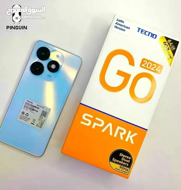 مكفول سنه جديد Spark 2024 رام 6 و 8 جيجا 64  و 128 متوفر توصيل