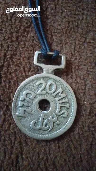 عملة معدنية تعليق انتيك فلسطين 1927