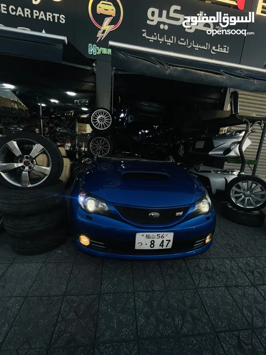 قطع /سيارات كامله سوبارو امبريزه 2008 STI 2500cc  وارد اليابان بحالة ممتازه ممشى قليل