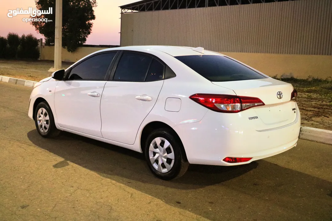 Toyota Yaris SE 2019 Free Accident original paint تويوتا يارس بدون حوادث صبغ وكاله