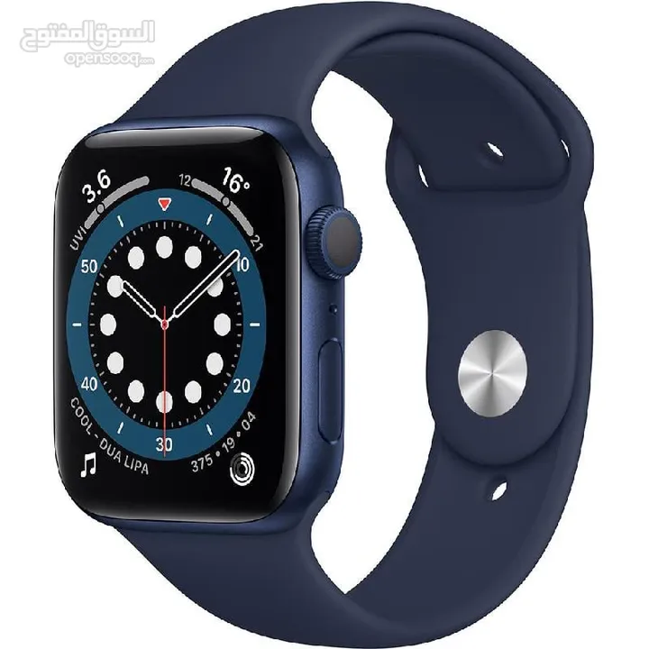 للبيع ساعة Apple Watch Series 6 اللون ازرق