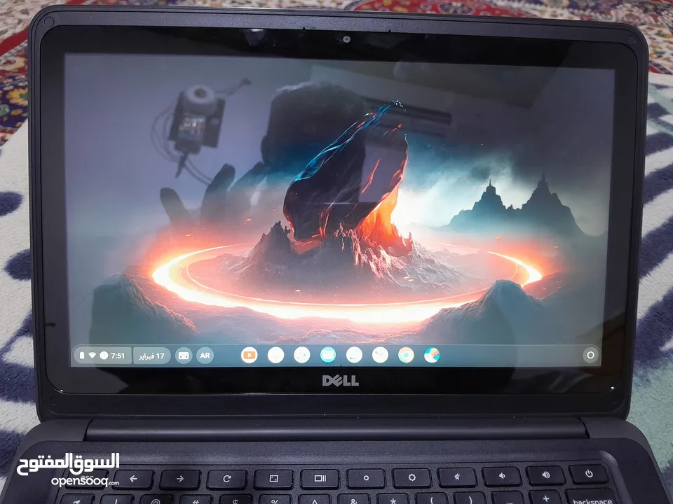 السلام عليكم  جهاز لابتوب DELL  للبيع