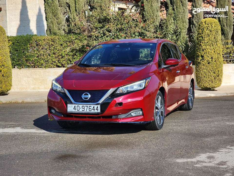 2019 Nissan Leaf SL Plus (62kwh)  اعلى فئة واقل سعر