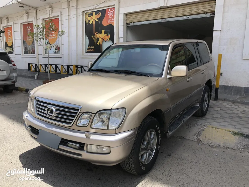 لكزس بازرعة LX470 بحالة الوكالة