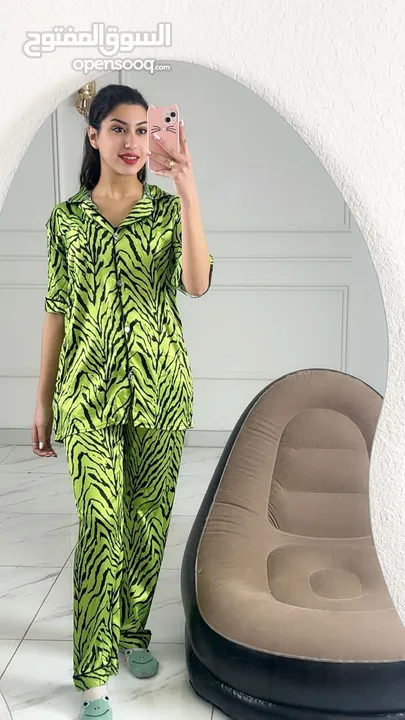بجامة ساتان عدد3 ب10