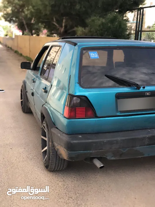 جولف mk2 محولة كامل دفعة 500 وكل شهر 100 من راسي لراسك تنازل ورهمن كومبيالات