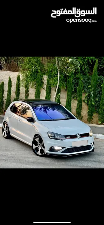 Polo Gti بويه شركة فلللللللللل مسكرررررررر مع بانوراما ب الورقه بسعرررررررررر حرق حرق