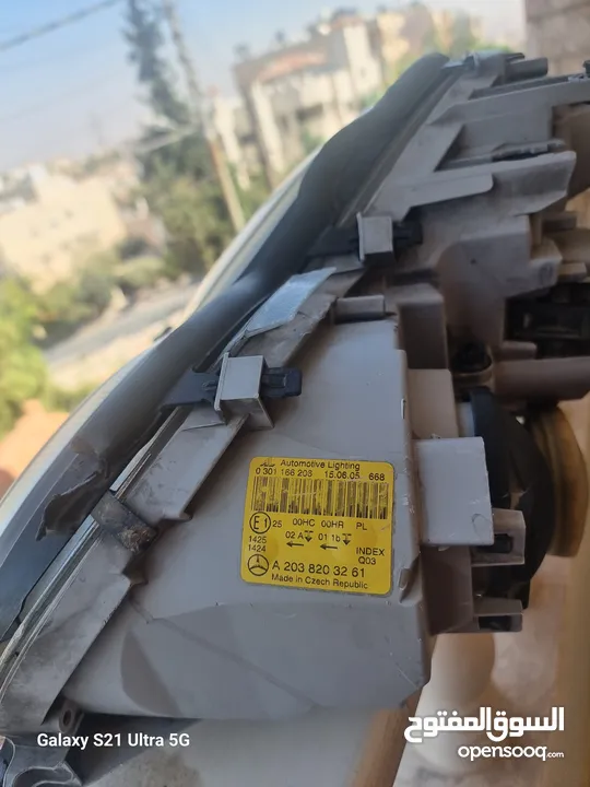 اضوية مرسيدس W203 , C200 بحاله جيده