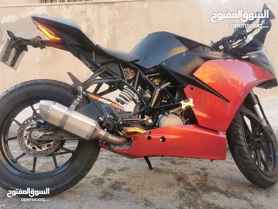 KTM RC 390 بسعر محروق