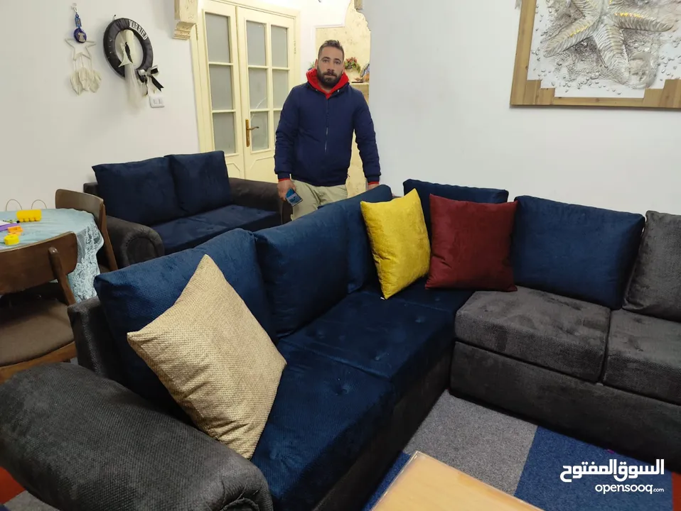 تنجيد جميع انواع الكنب والصيانه المنزليه بأقل الأسعار :- ملاخظه النقل من وإلى مجاني