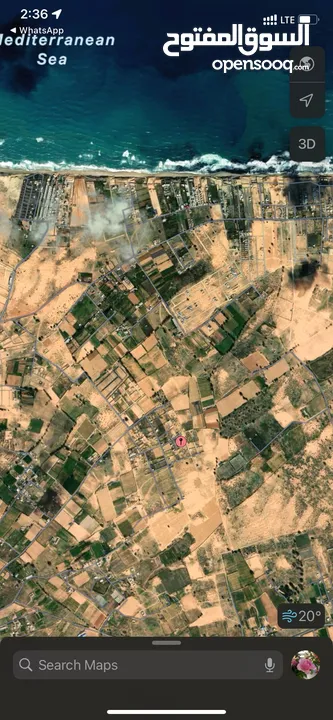 ارض للبيع - نص هكتار - طرابلس