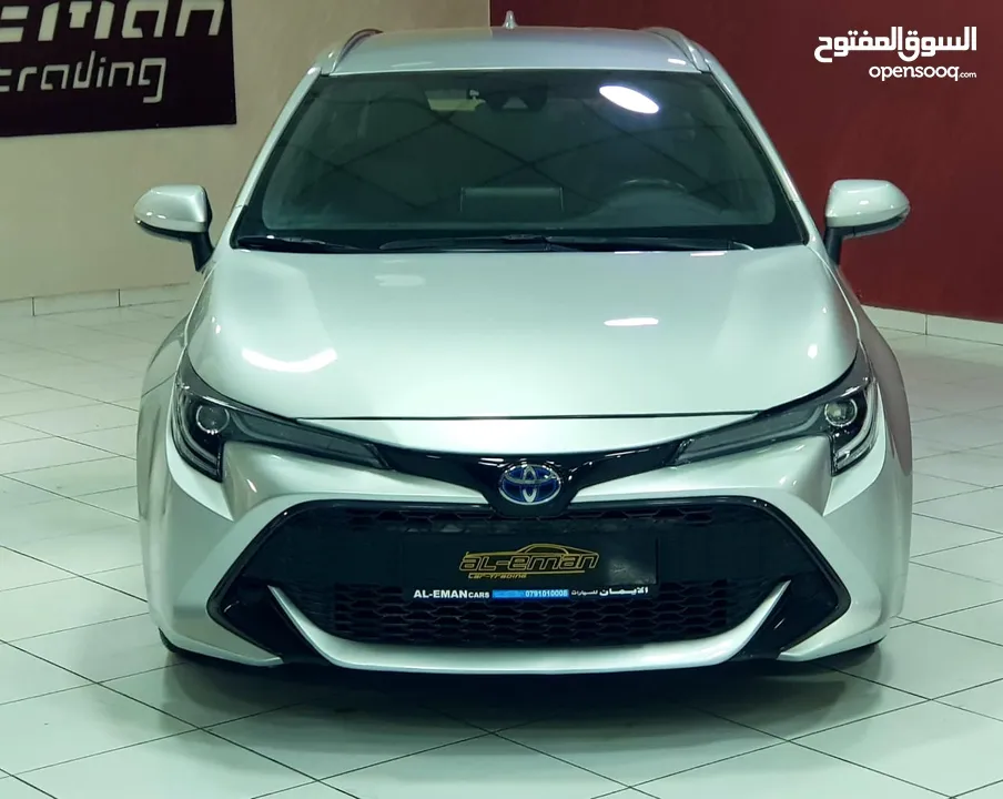 Toyota Corolla 2019 Hybrid Station   وارد اوروبي