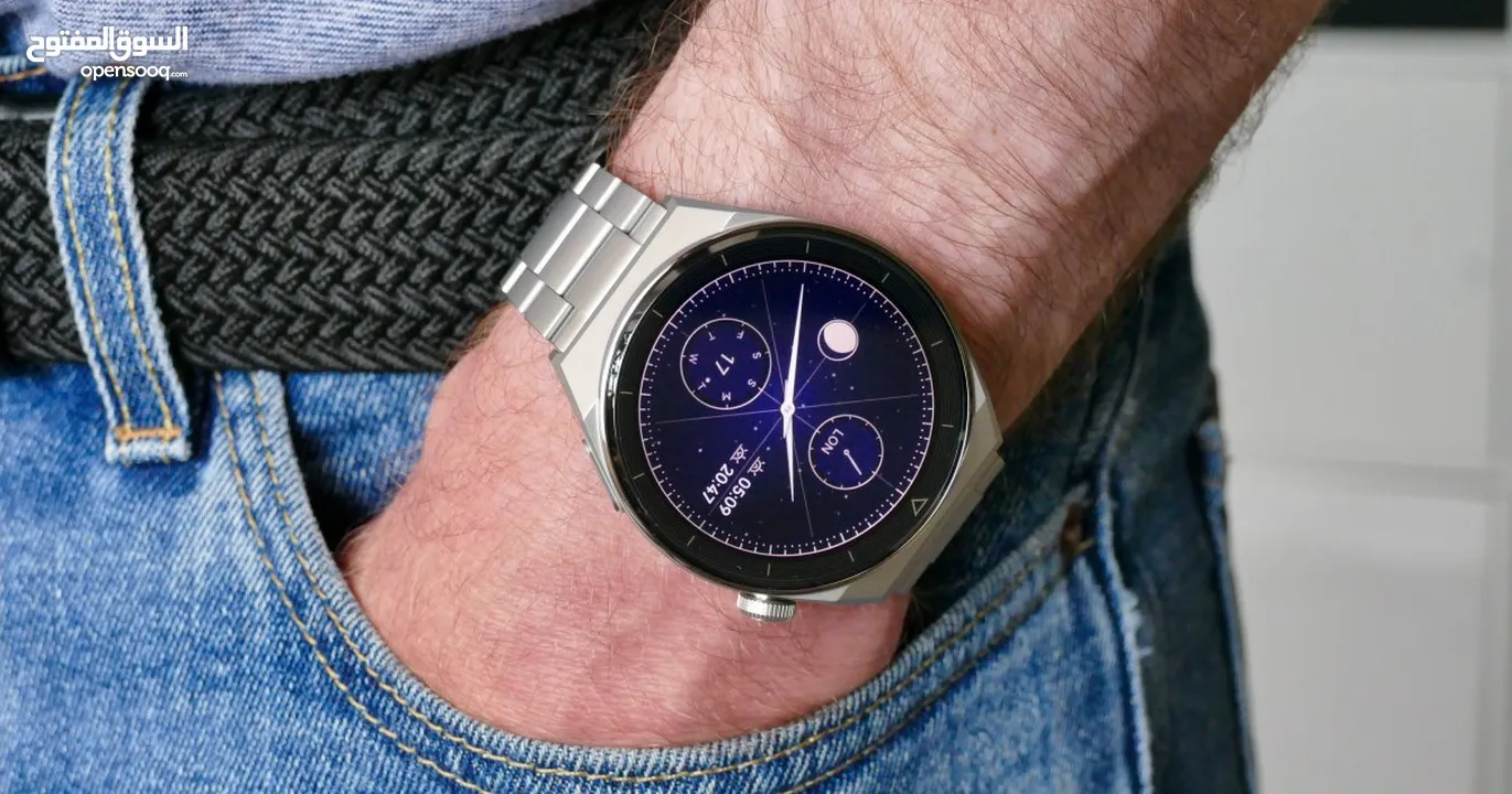 Huawei GT3 Pro Titanium (46mm) ساعة  هواوي جيتي 3 برو تيتانيوم الاصلية جديدة مسكرة  بالكرتونة //////