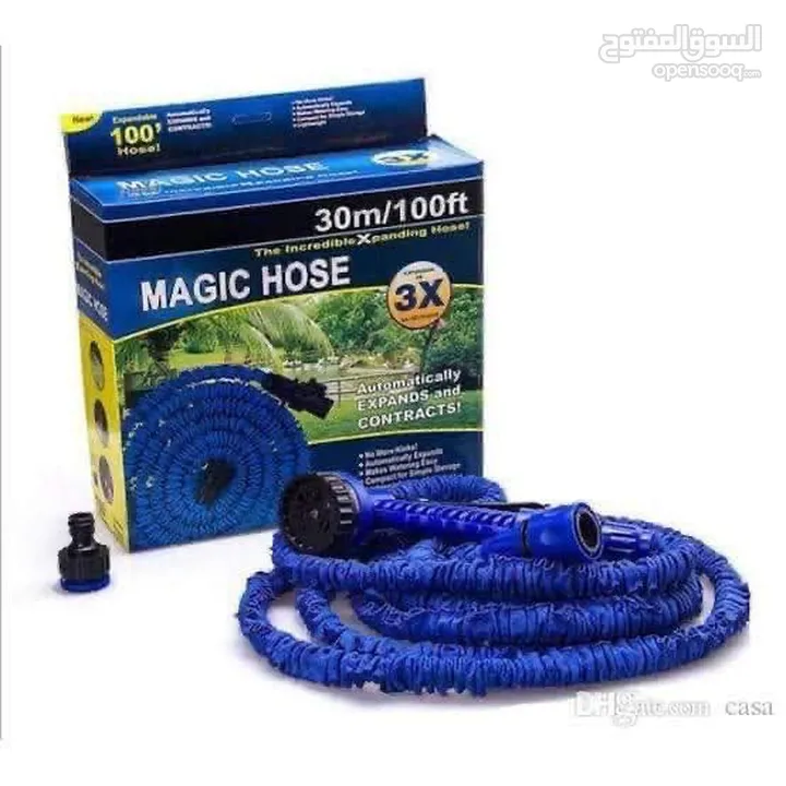 لمحبين العناية وتنظيم الحدائق وفرنالكم خرطوم المياه السحري  MAGIC HOSE  - خرطوم مياه مطاط
