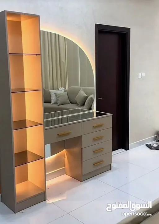 غرف نوم ماستر واطفال  ومطابخ ومزانين