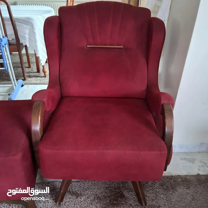 مفرده لون خمري مع بفه