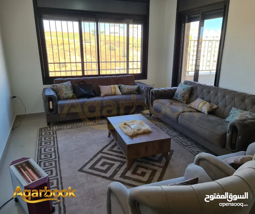 شقة مفروشة للايجار مطلة واسعة مناسبة للعائلات