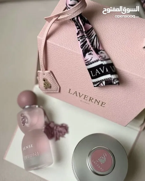 عطر LAVERNE لمسة فاخرة تحاكي أنوثتك  لان العطر مش بس رائحة العطر هو بصمتك الخاصة وحضورك اللي تتركيه