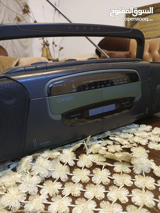 مسجل دبل كاسيت نوع كاسيو
