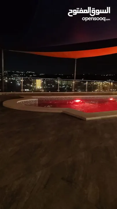 مزرعة وشاليه فيلا طلة الجبل في بيرين للايجار اليومي والاسبوعي والشهري اطلالة ولا بالخيال نتشرف فيكم