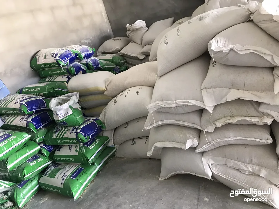 جاروشة اعلاف متخصصة باعلاف المواشي والطيور - خلطات - مواد اولية - خلطات حسب الطلب