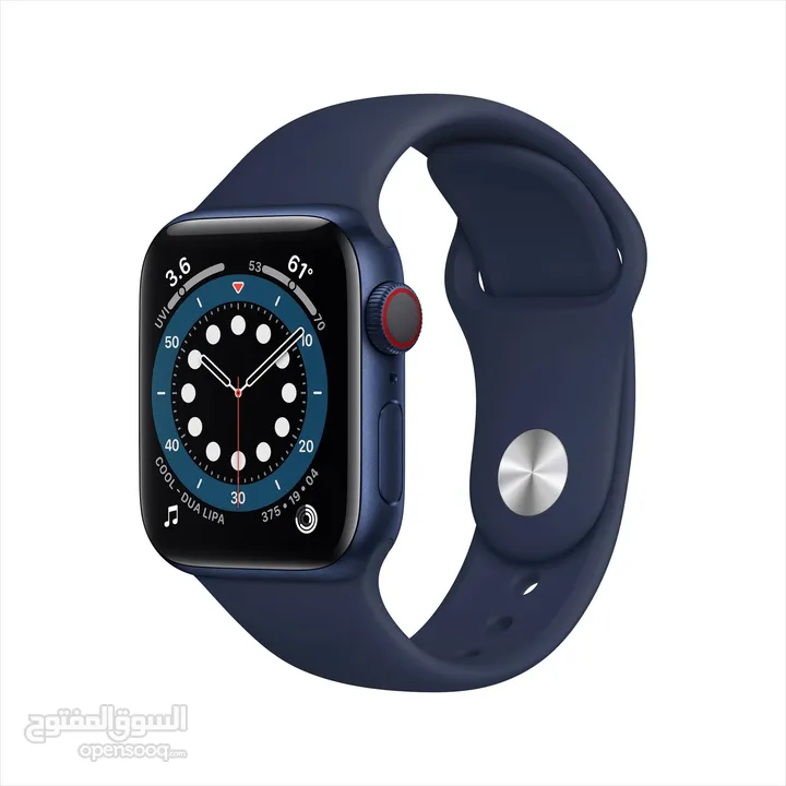 Apple Watch Series 6 Blue - Good Condition ساعة أبل سيريس 6 باللون الأزرق - حالة جيدة